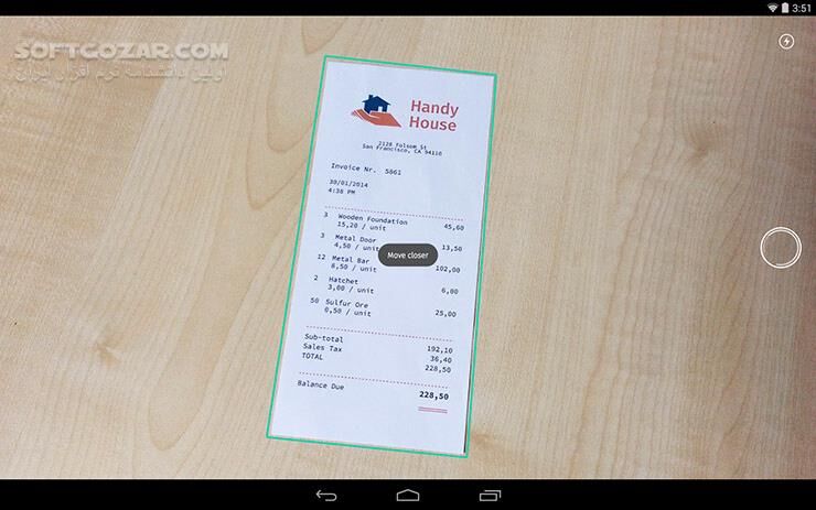 دانلود Scanbot Pro 7.6.2 for Android +4.0 - دانلود ربات اسکنر حرفه ای برای اندروید - سافت گذر
