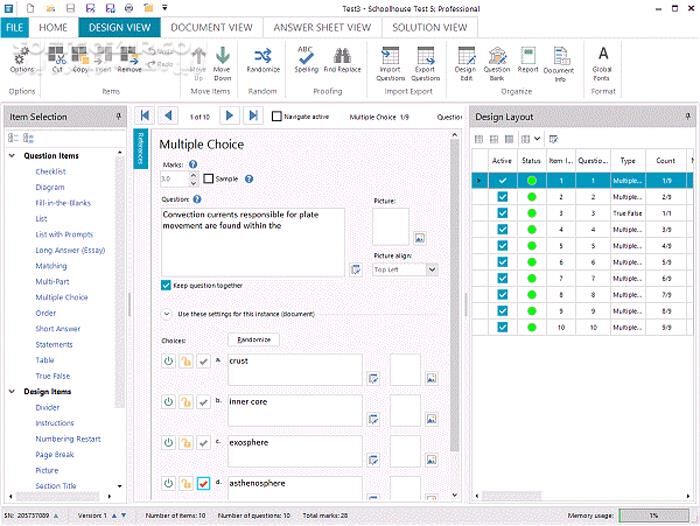 دانلود Schoolhouse Test Professional Enterprise 6.1.106.0 - دانلود طراحی سؤالات امتحانی - سافت گذر