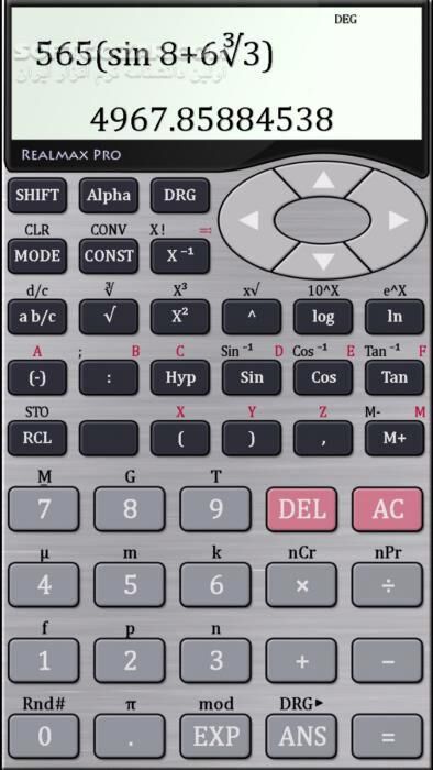 دانلود Scientific Calculator Pro 8.1.3 for Android +9.0 - دانلود ماشین حساب مهندسی برای اندروید - سافت گذر