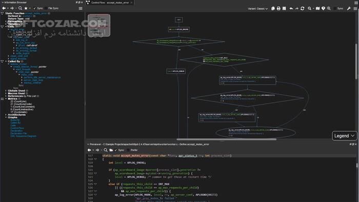 دانلود Scientific Toolworks Understand 7.2 Build 1241 - دانلود تحلیل کد - سافت گذر