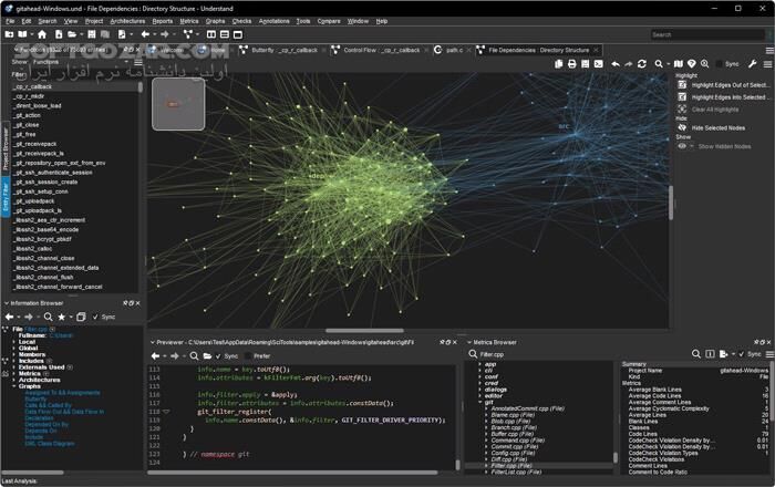دانلود Scientific Toolworks Understand 7.2 Build 1241 - دانلود تحلیل کد - سافت گذر
