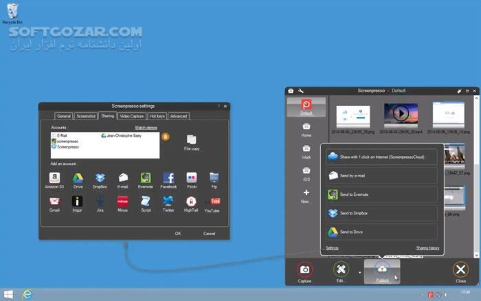 دانلود Screenpresso Pro 2.1.39 - دانلود ضبط صفحه نمایش - سافت گذر