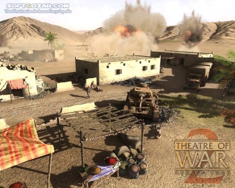 دانلود Theatre of War 2 Africa 1943 - دانلود بازی جنگ در آفریقا - سافت گذر