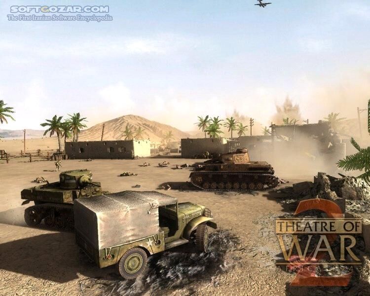 دانلود Theatre of War 2 Africa 1943 - دانلود بازی جنگ در آفریقا - سافت گذر