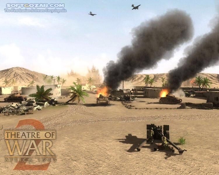 دانلود Theatre of War 2 Africa 1943 - دانلود بازی جنگ در آفریقا - سافت گذر
