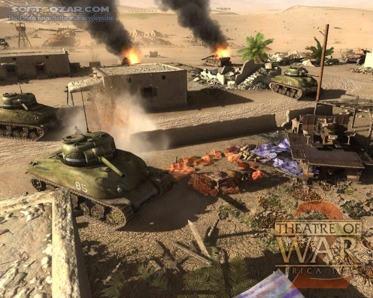 دانلود Theatre of War 2 Africa 1943 - دانلود بازی جنگ در آفریقا - سافت گذر