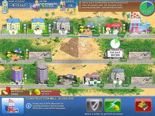 دانلود Hotel Mogul - دانلود بازی خرید و فروش ملک و زمین جهت احداث هتل - سافت گذر