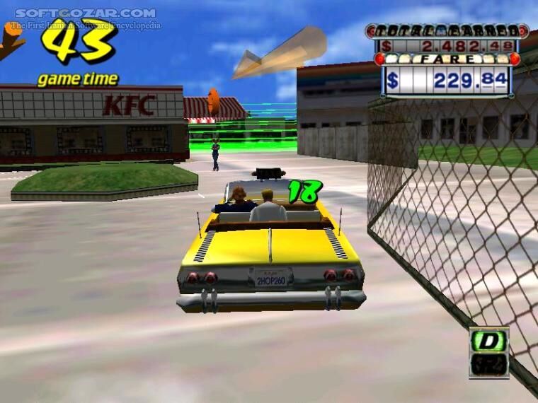 دانلود Crazy Taxi - Rip - دانلود بازی تاکسی دیوانه - سافت گذر