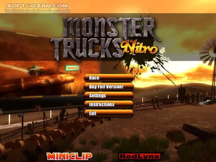 دانلود Monster Truck Nitro 2.1.0 - دانلود بازی ماشین های غول پیکر مجهز به نیتروژن - سافت گذر