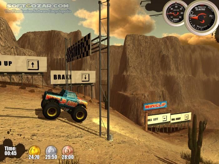 دانلود Monster Truck Nitro 2.1.0 - دانلود بازی ماشین های غول پیکر مجهز به نیتروژن - سافت گذر