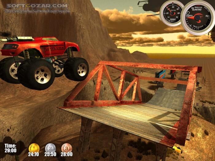 دانلود Monster Truck Nitro 2.1.0 - دانلود بازی ماشین های غول پیکر مجهز به نیتروژن - سافت گذر