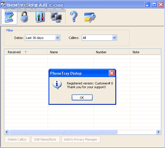 دانلود PhoneTray Dialup 2.35 - دانلود نرم‌افزار آگاهی‌دهنده‌ی تماس تلفنی برای کاربران دایال‌آپ در هنگام اتصال به اینترنت - سافت گذر