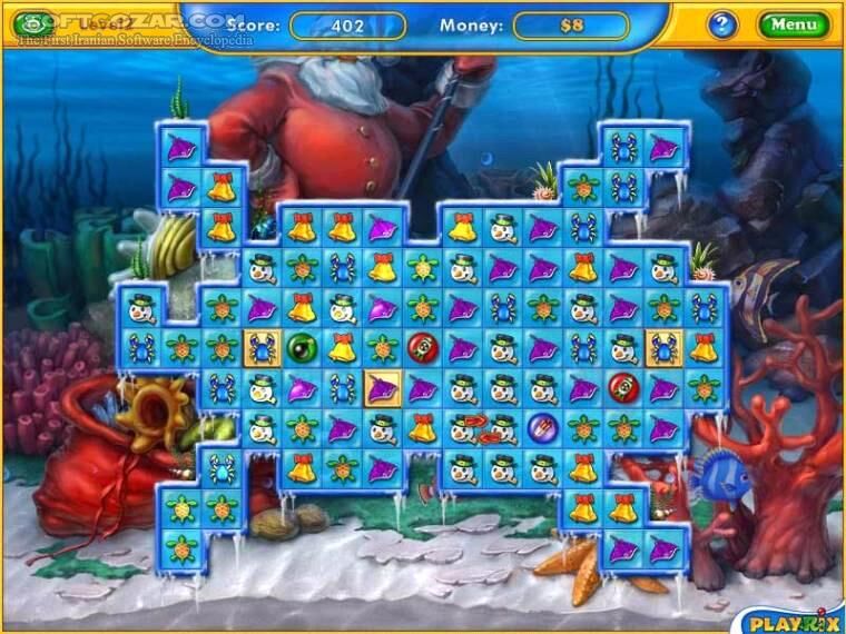 دانلود Fishdom Frosty Splash - دانلود بازی حل پازل جهت ارتقا آکواریوم - سافت گذر