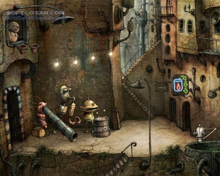 دانلود Machinarium Definitive Version - دانلود بازی ماشیناریوم برای کامپیوتر - سافت گذر