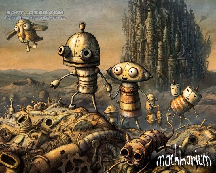 دانلود Machinarium Definitive Version - دانلود بازی ماشیناریوم برای کامپیوتر - سافت گذر