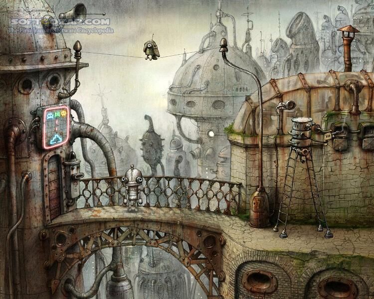 دانلود Machinarium Definitive Version - دانلود بازی ماشیناریوم برای کامپیوتر - سافت گذر
