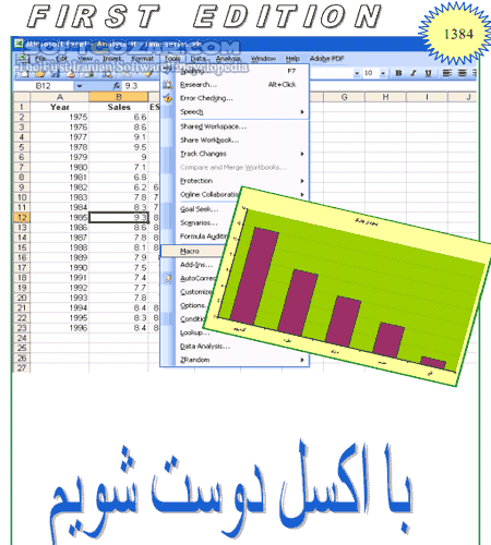 دانلود با اکسل دوست شویم - دانلود کتاب نکته ها و ترفندهایی درباره Excel - سافت گذر