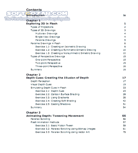دانلود Learning Software 3D Flash - دانلود کتاب آموزش تری دی فلش - سافت گذر