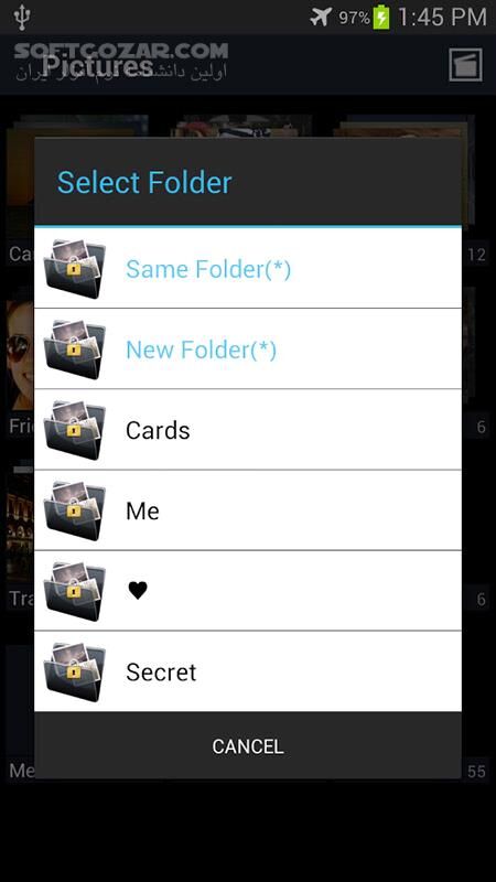 دانلود Secure Gallery Premium 3.3.3 for Android - دانلود رمز گذاری بر روی تصاویر و فیلم ها برای اندروید - سافت گذر