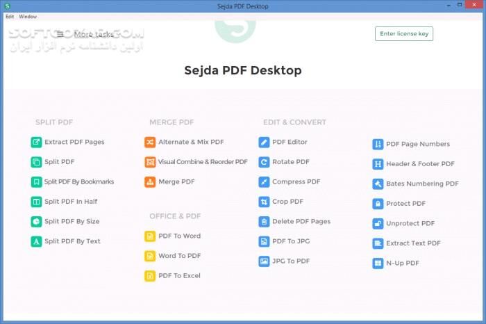 دانلود Sejda PDF Desktop Pro 7.9.3 - دانلود ویرایش  فایل های پی دی اف - سافت گذر
