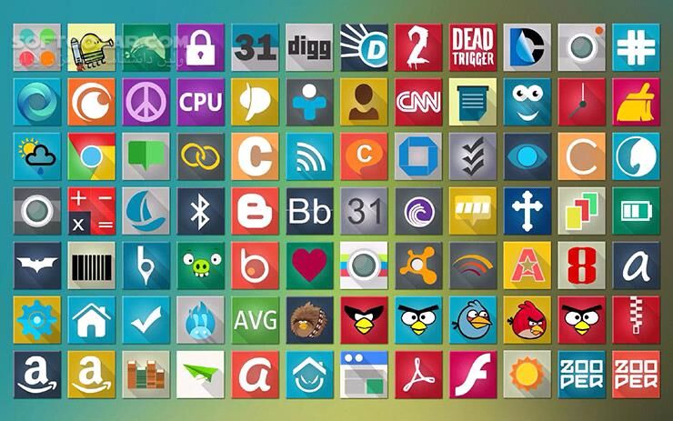 دانلود Shadow 2.1.1 for Android +2.2 - دانلود 600 ایکون با کیفیت 192*192 برای اندروید - سافت گذر