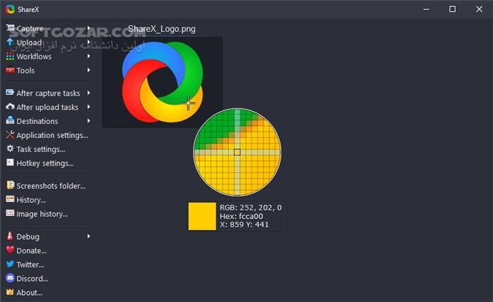 دانلود ShareX 17.1.0 - دانلود گرفتن عکس و فیلم از صفحه کامپیوتر - سافت گذر