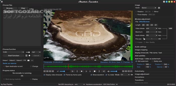 دانلود Shutter Encoder 19.6 - دانلود تبدیل، فشرده‌سازی و مدیریت فایل‌های ویدئویی و صوتی - سافت گذر