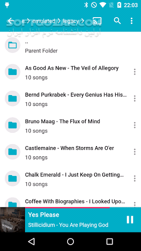 دانلود Shuttle+ Music Player 2.0.17 for Android +4.1 - دانلود شاتل پلاس برای اندروید - سافت گذر