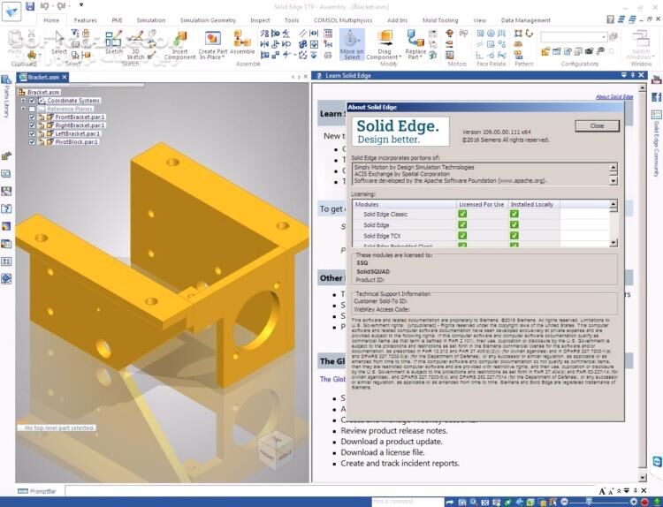دانلود Siemens Solid Edge 2026.2510 Premium - دانلود طراحی سه بعدی زیمنس سالید اج - سافت گذر
