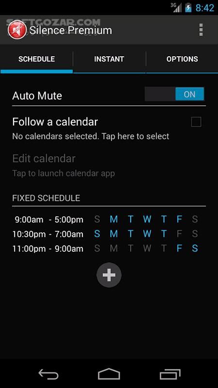 دانلود Silence Premium Do Not Disturb 2.61 for Android +5.0 - دانلود مزاحم نشو!! برای اندروید - سافت گذر