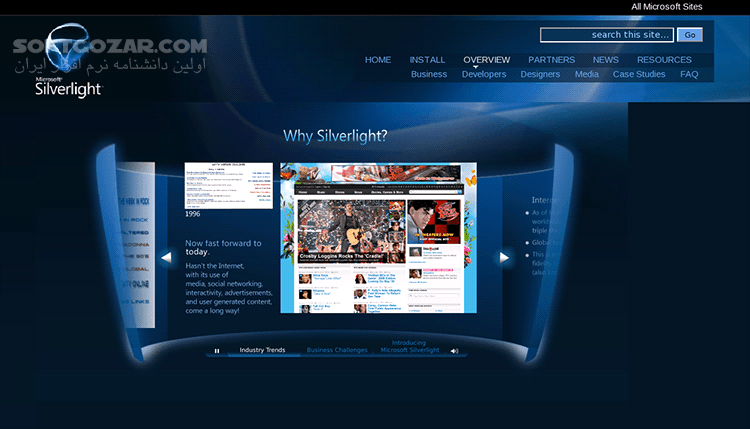 دانلود Microsoft Silverlight 5.1.50918.0 - دانلود پلاگین مایکروسافت - سافت گذر