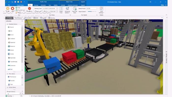 دانلود Simio Enterprise Edition v19.280.48282 (x64) - دانلود شبیه سازی رویداد گسسته - سافت گذر