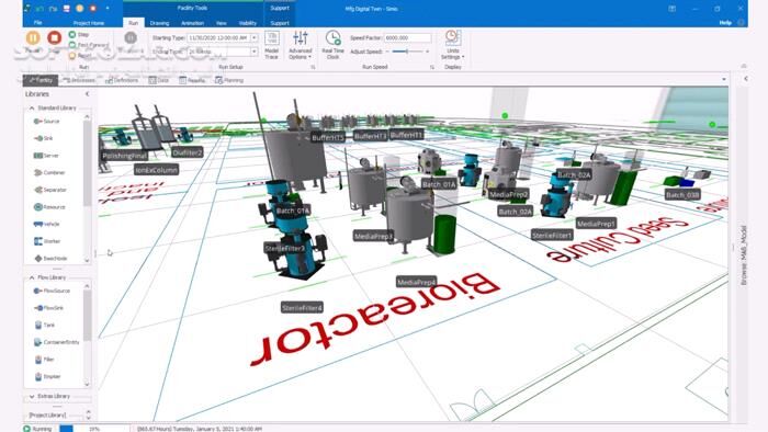 دانلود Simio Enterprise Edition v19.280.48282 (x64) - دانلود شبیه سازی رویداد گسسته - سافت گذر