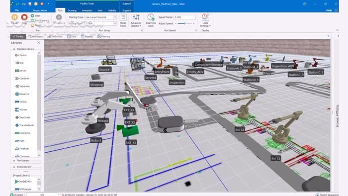 دانلود Simio Enterprise Edition v19.280.48282 (x64) - دانلود شبیه سازی رویداد گسسته - سافت گذر