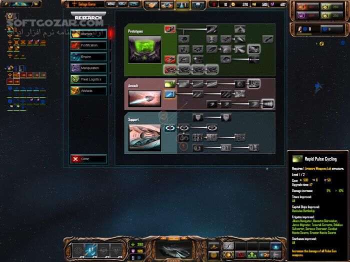 دانلود Sins of a Solar Empire - Rebellion - دانلود بازی گناهان امپراتوری فضایی - شورش - سافت گذر