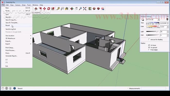 دانلود دوره ویدئویی آموزش کامل SketchUp به زبان فارسی - دانلود آموزش کامل اسکچاپ - سافت گذر