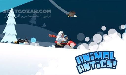 دانلود Ski Safari 1 v1.5.4 / 2 v1.5.1.1186 / Adventure Time 1.5.2 for Android +2.3 - دانلود بازی اسکی برای اندروید - سافت گذر