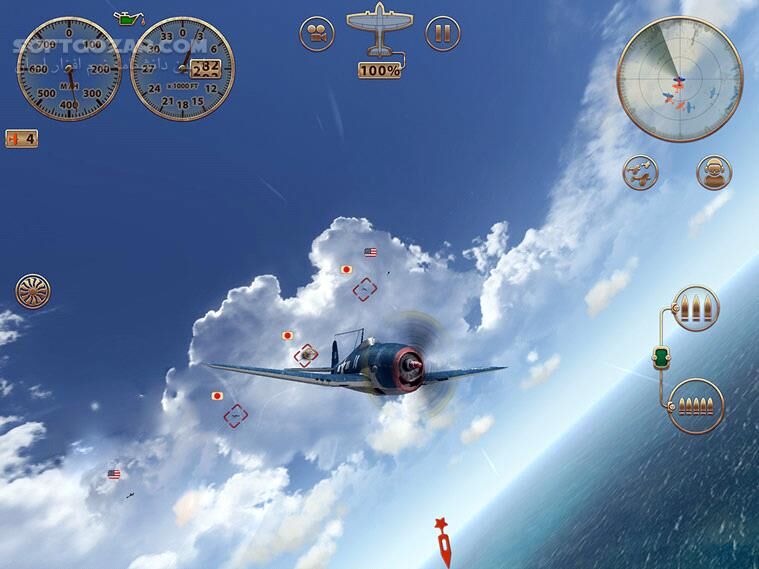 دانلود Sky Gamblers Storm Raiders - دانلود بازی جنگجویان آسمان - سواران طوفانی - سافت گذر