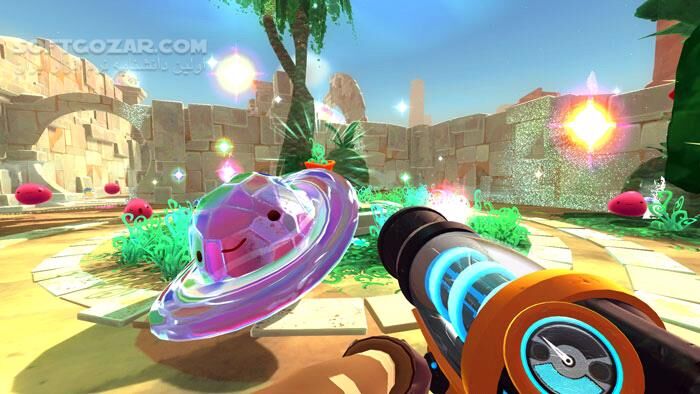 دانلود Slime Rancher Pool Party v1.4.4 - دانلود بازی اکشن برای کامپیوتر - سافت گذر
