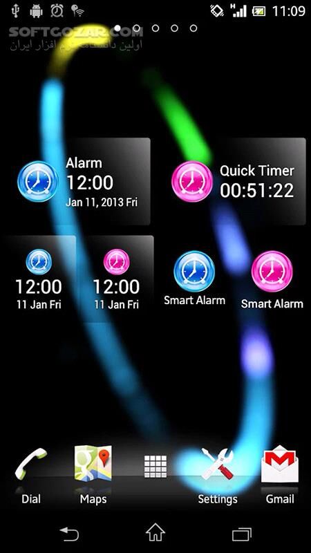 دانلود Smart Alarm 2.5.7 for Android +2.1 - دانلود زنگ هشدار برای اندروید - سافت گذر