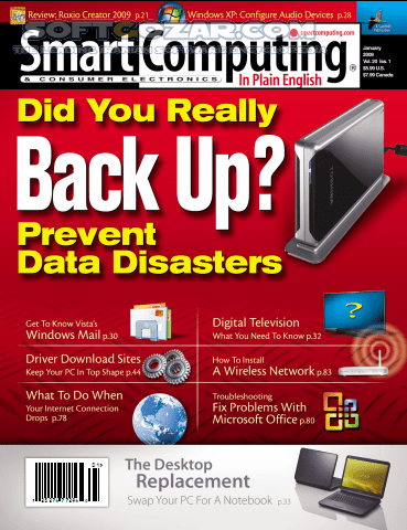 دانلود Smart Computing Magazine January 2009 - دانلود کتاب مجله کامپیوتری اسمارت کامپیوتینگ - سافت گذر