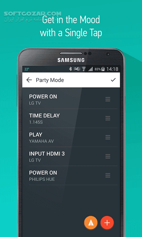 دانلود AnyMote Smart Remote 4.6.9 for Android +4.0 - دانلود ریموت کنترل برای اندروید - سافت گذر