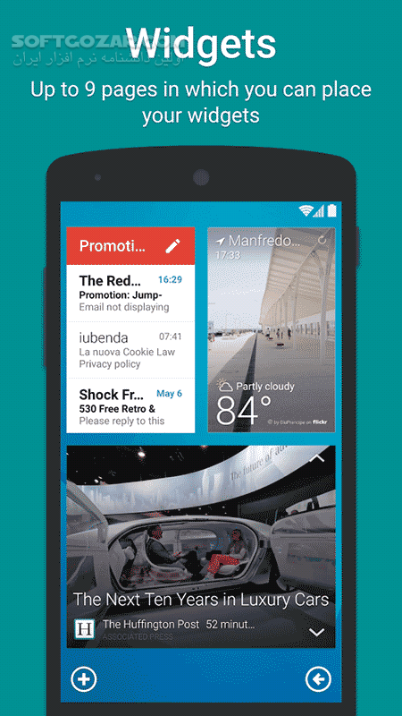 دانلود Smart Launcher 3 Pro 3.26.010 for Android +4.0 - دانلود اسمارت لانچر برای اندروید - سافت گذر