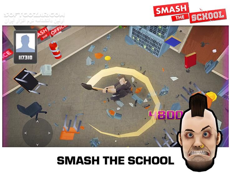 دانلود Smash the School 1.3.21 for Android +4.0 - دانلود بازی تخریب مدرسه برای اندروید - سافت گذر