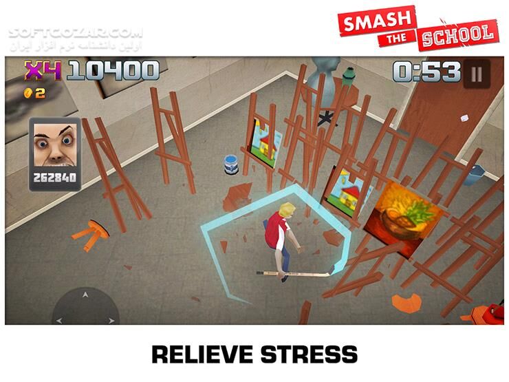 دانلود Smash the School 1.3.21 for Android +4.0 - دانلود بازی تخریب مدرسه برای اندروید - سافت گذر
