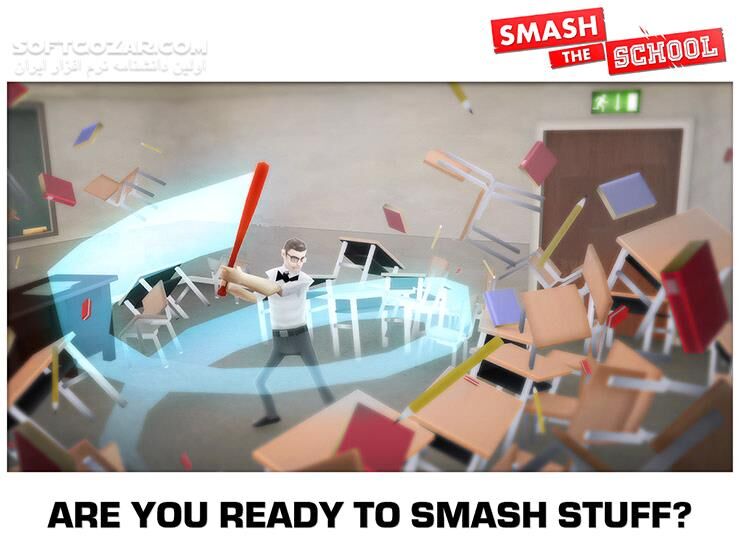 دانلود Smash the School 1.3.21 for Android +4.0 - دانلود بازی تخریب مدرسه برای اندروید - سافت گذر
