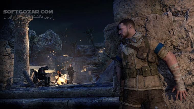 دانلود Sniper Elite III + Update v1.13 + v1.14 incl DLC - دانلود بازی تک‌تیرانداز حرفه‌ای 3  | دارای دی‌ال‌سی Target Hitler Hunt the Grey Wolf و 4 بسته‌ی افزایشی دیگر بصورت پیش‌فرض - سافت گذر