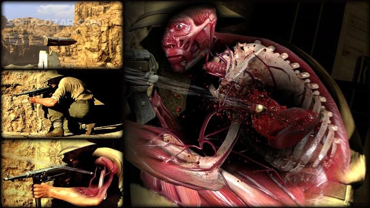 دانلود Sniper Elite III + Update v1.13 + v1.14 incl DLC - دانلود بازی تک‌تیرانداز حرفه‌ای 3  | دارای دی‌ال‌سی Target Hitler Hunt the Grey Wolf و 4 بسته‌ی افزایشی دیگر بصورت پیش‌فرض - سافت گذر