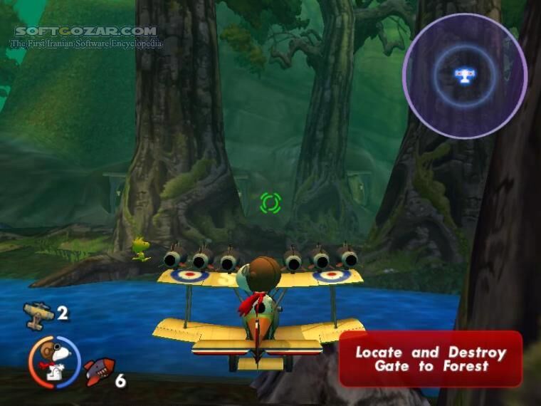 دانلود Snoopy vs the Red Baron - دانلود بازی اسنوپی و شنل قرمزی - سافت گذر