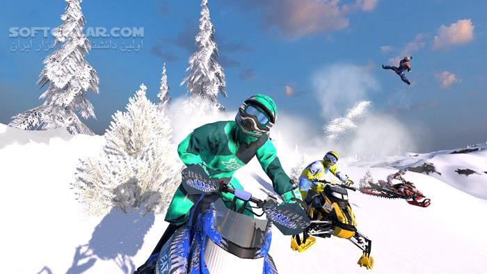 دانلود Snow Moto Racing Freedom - دانلود بازی شبیه ساز موتور برفی - سافت گذر